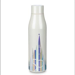 WDW 50th Anniversary Cinderella Castle Water Bottle